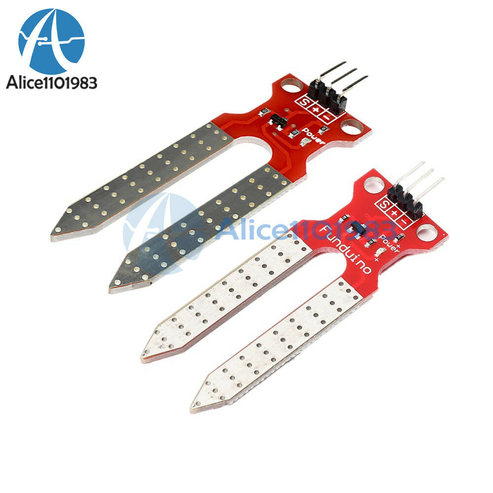 Soil Humidity Sensor Module Hygrometer Detection Module for Arduino AVR 3.3V/5V