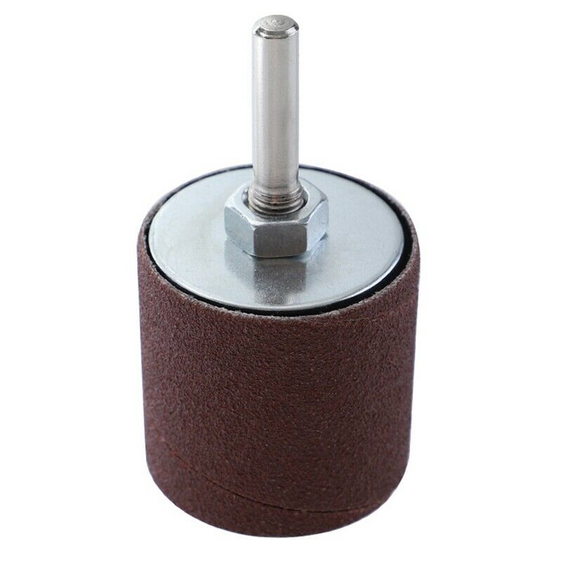 21Pcs Drum Sander Kit Sanding Belt Grit 80 120 Sandpaper Short with Spindle CaT9