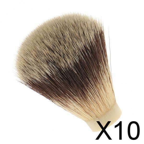 10X Nylon Shaving Brush Knot for Men Salon Hair Ramoval Cutting Dust Cleansing