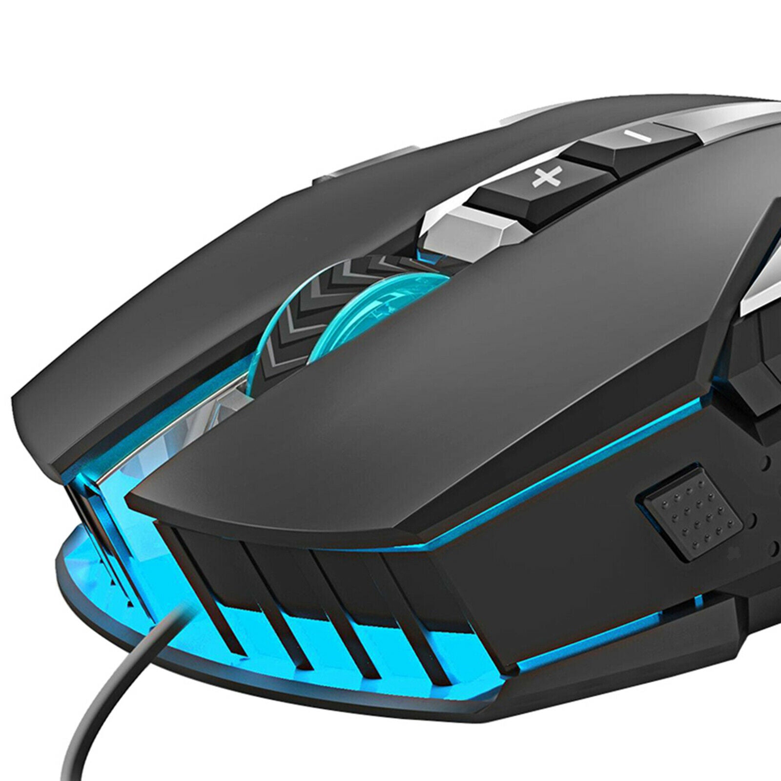 Wired Gaming Mouse 7 Button Comfortable 4800 DPI Game Mice for PC Laptop