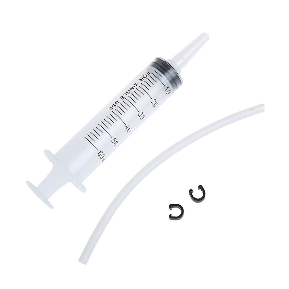 Bike tire tubeless sealant 60ml syringe rubber hose kit for bike repair t.l8
