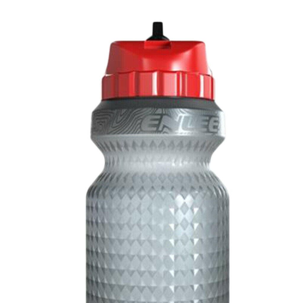 Bike Bicycle Water Bottle Leak Proof Sports Squeeze Cycling Drink Kettle Cup Red