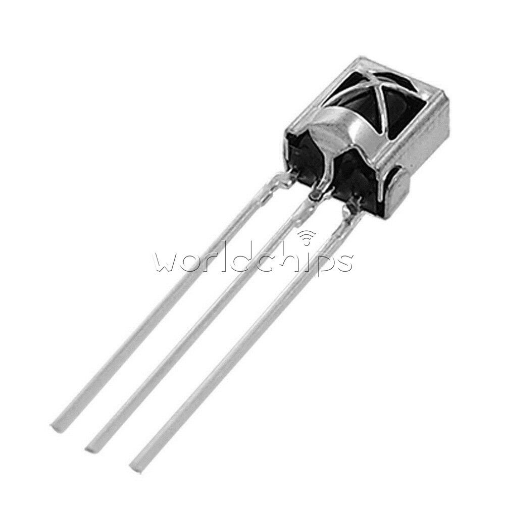 50Pcs TL1838 VS1838B HX1838 Universal Infrared Receiver with Metal case A857