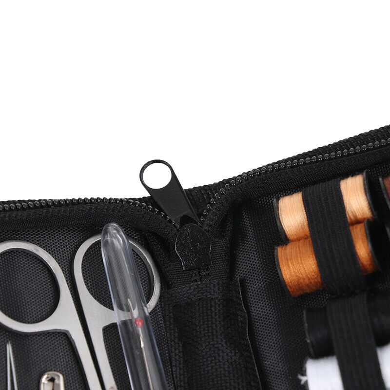 27pcs/set Sewing Box Travel Sewing Kit Needle Thread Tape Scissor Storage.l8