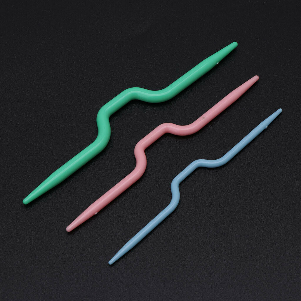 53pcs Crochet Hook Knit Yarn Weave Knitting Needle Clip Marker Tool Set