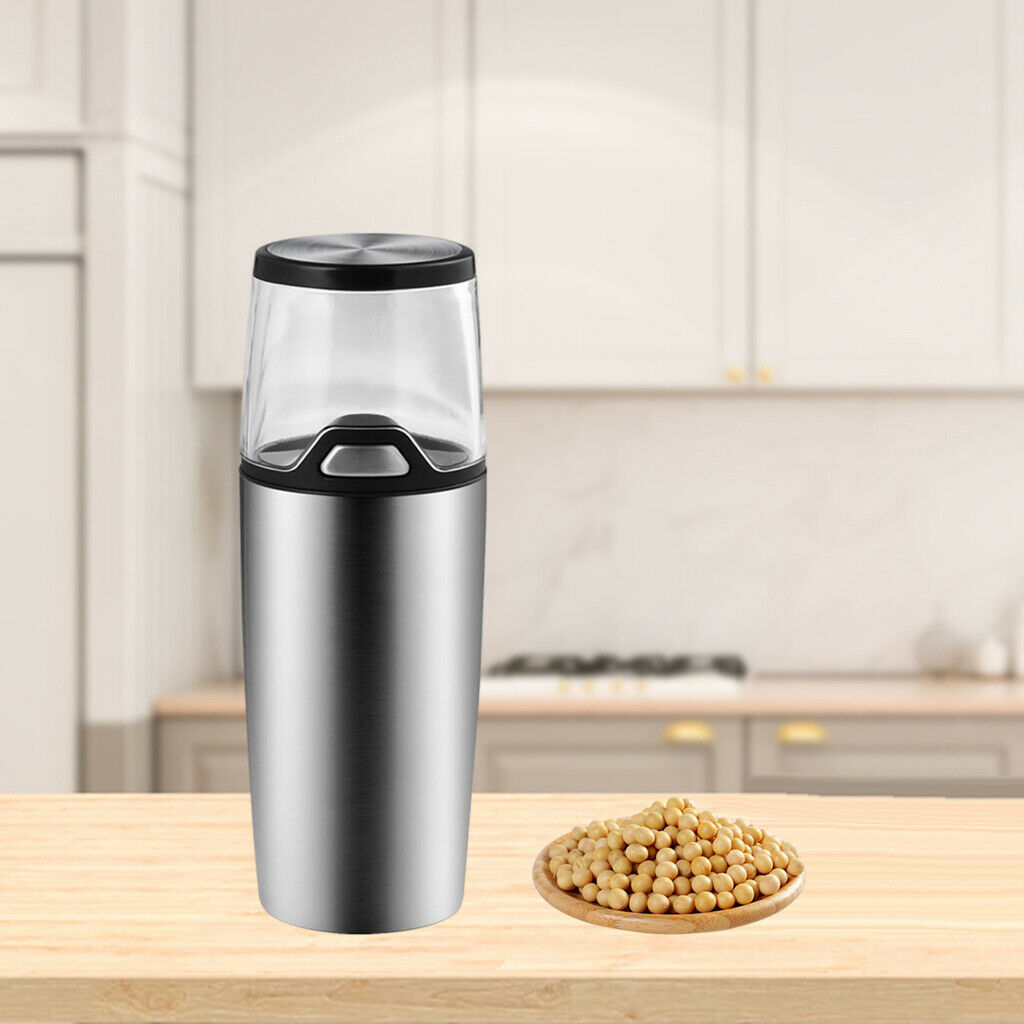 Electric Salt and Pepper Grinder Refillable Spice Mills One Hand Operated