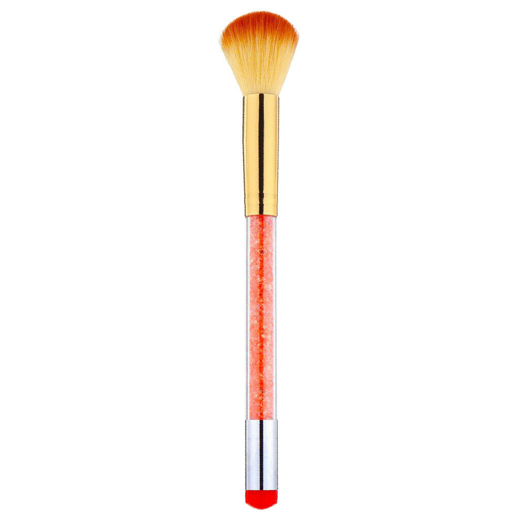 Hair Cutting Brush Neck Duster Barbers Hairdressing Dust Clean Tool Red
