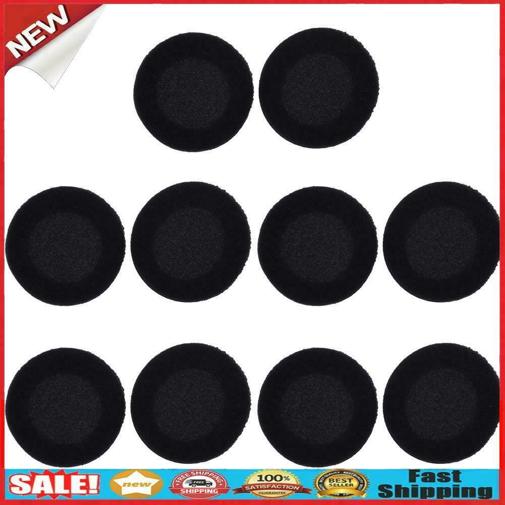 10 x 65mm Foam Pads Ear Pad Sponge Earpad Headphone Cover For Headset 2.6" @
