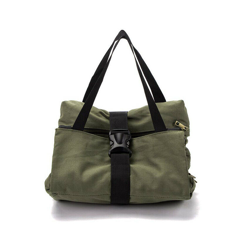 Car Back Seat Multi-Purpose Tool Roll Up Bag Pouch Roll Tools W/5 Zip Pockets HN