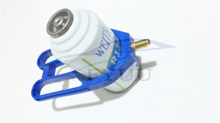 1pc R134A A/C Refrigeration Gas 2.68" Can Side Quick Tap Taper Can W/ 1/4" Valve