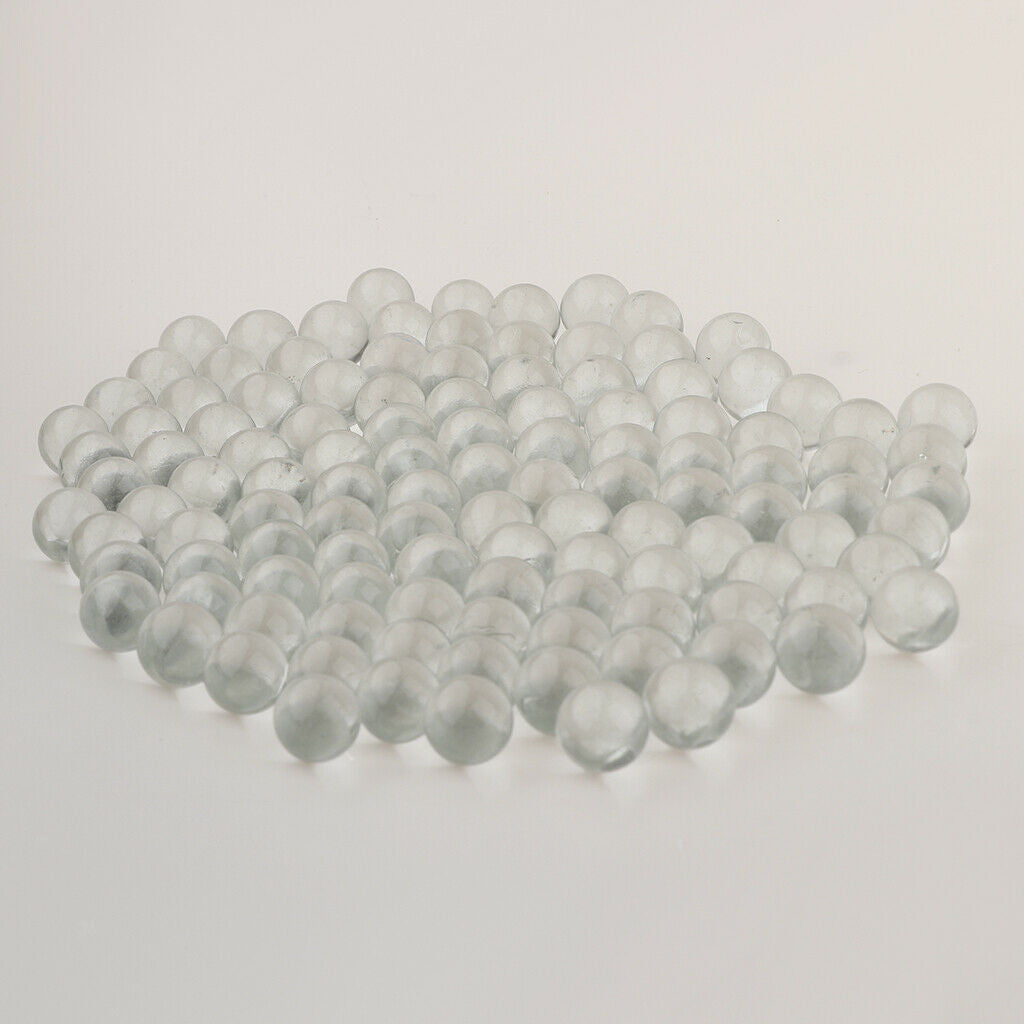 100pcs (13mm) Replacement Solid Glass Marbles for Chinese Checker, Aggravation,