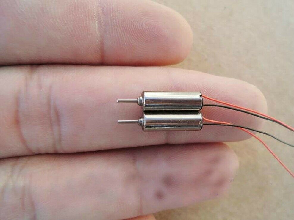 5x20mm DC4.2V 48000RPM Ultrahigh Speed HM Neodymium Magnetic Coreless Motor x2