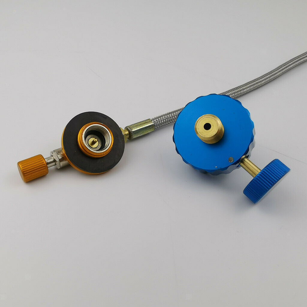 2x Camping LPG Conversion Gas Tank Head Adapter for Saudi Middle East Stoves