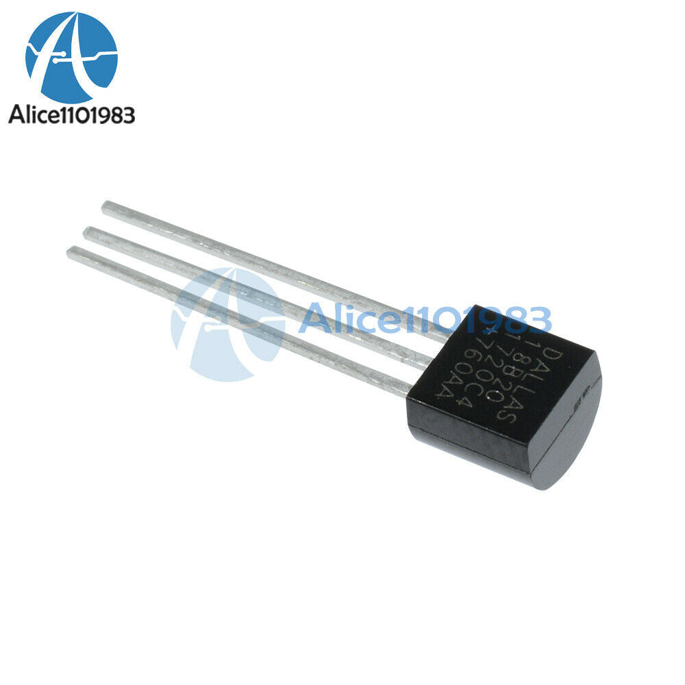 100PCS DALLAS DS18B20 18B20 TO-92 Thermometer Temperature Sensor