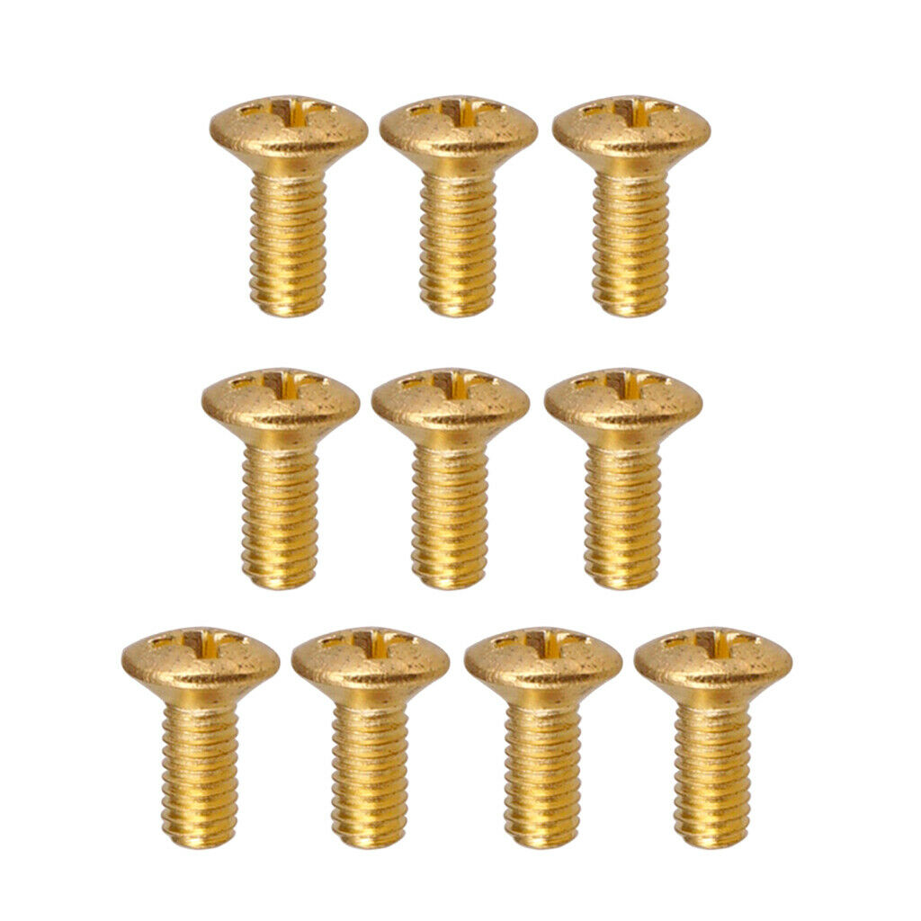 20x Switch Mounting Screw+12x Single Coil Pickup Head Mounting Height Screw