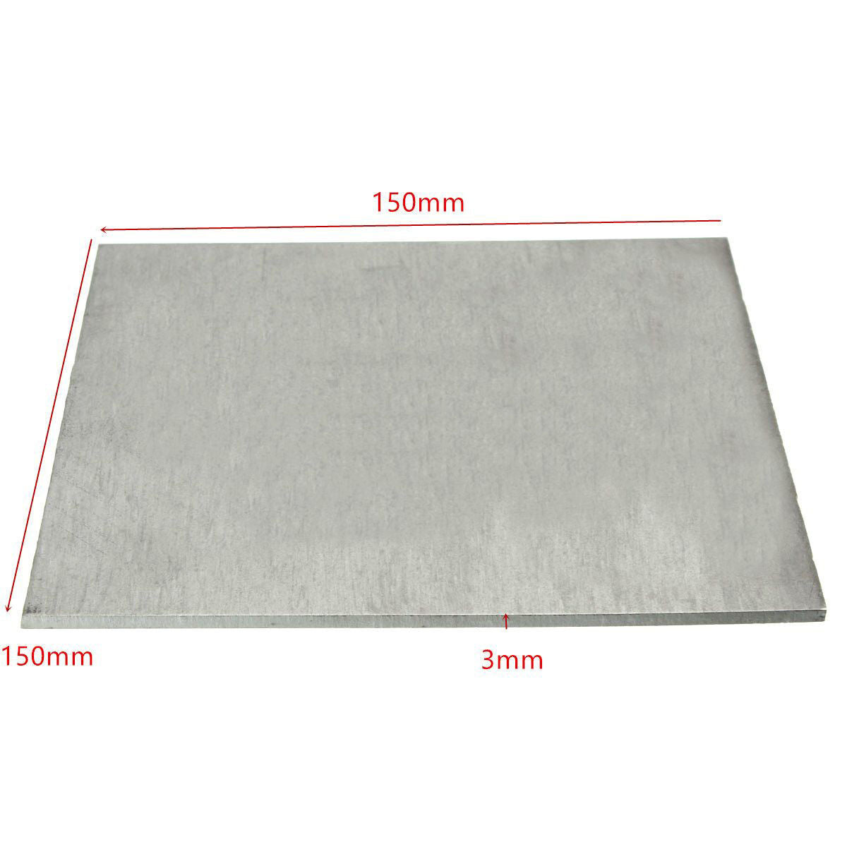 TC4/GR5 Titanium Alloy Plate Panel Sheet Durable Metal 150x150x3mm 400-600℃
