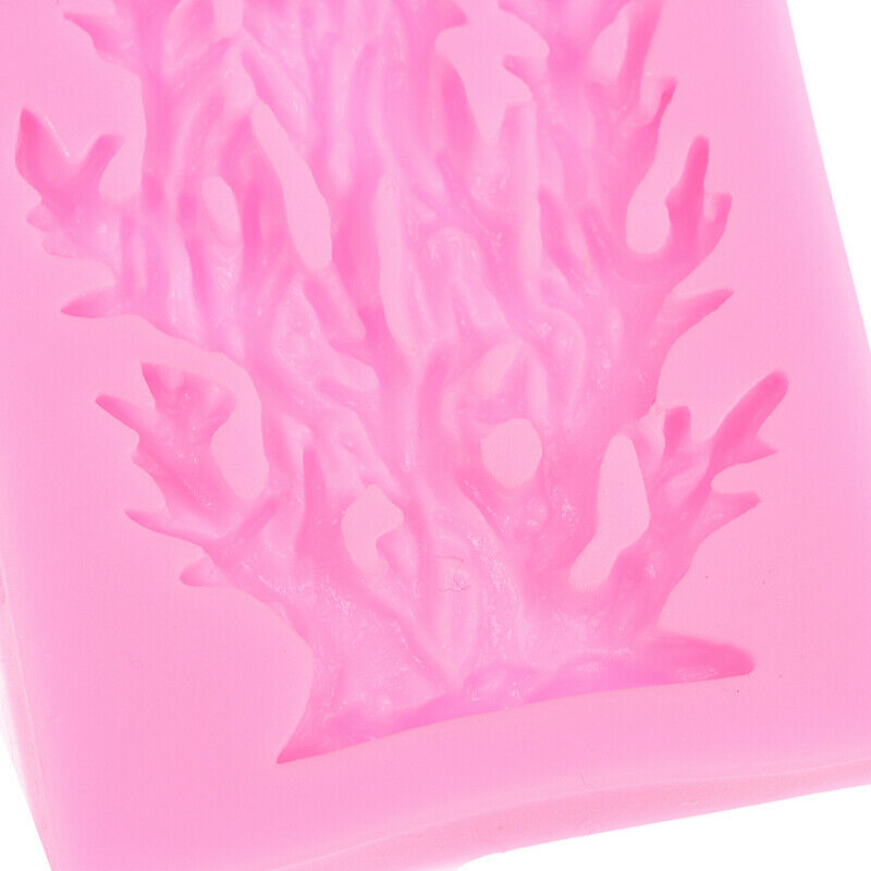 Tree Branch Sea Coral Silicone Mold Fondant Mold Chocolate Cake Decoratin.l8