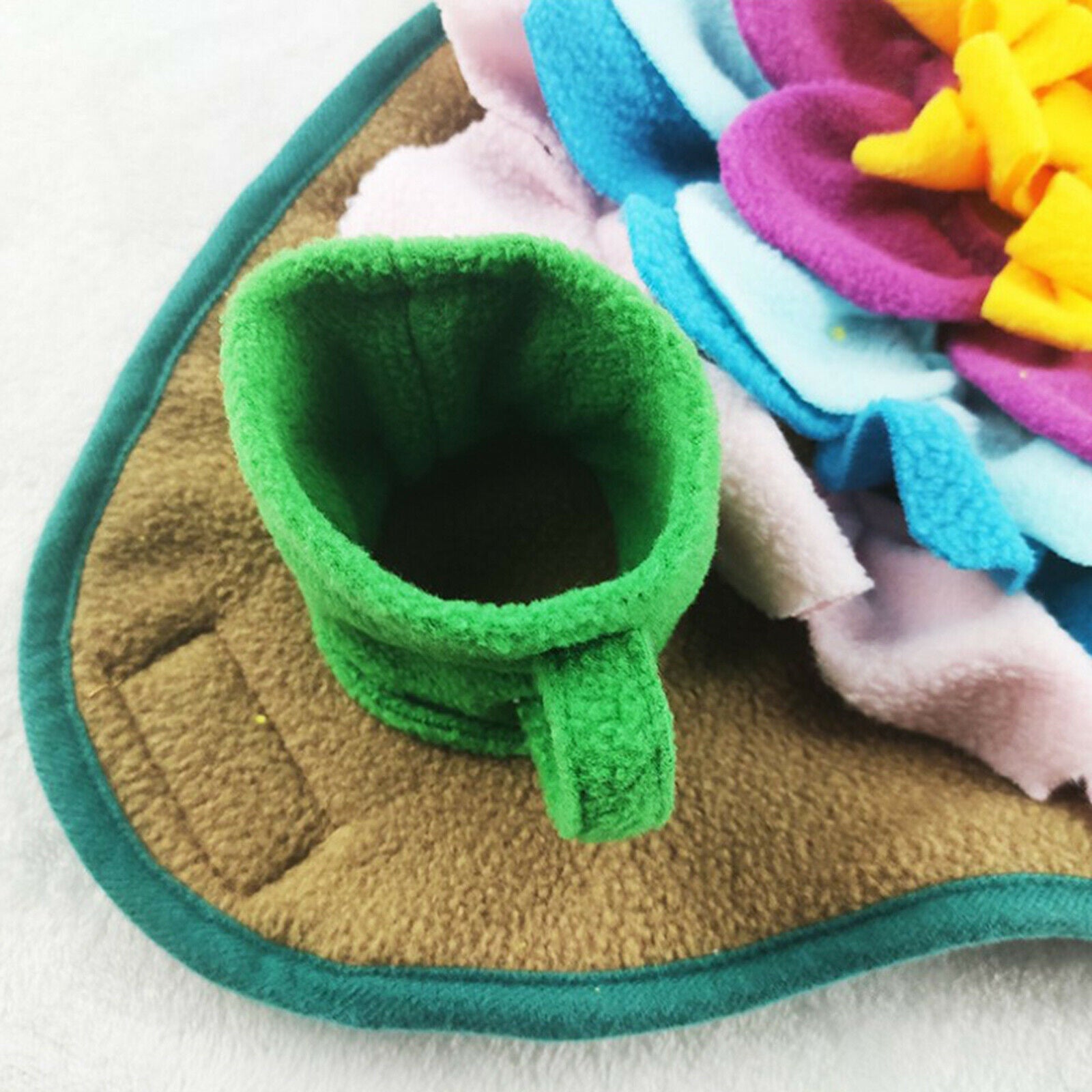 Flowers Snuffle Treat Mat For Dogs Cats Training Slow Feeding