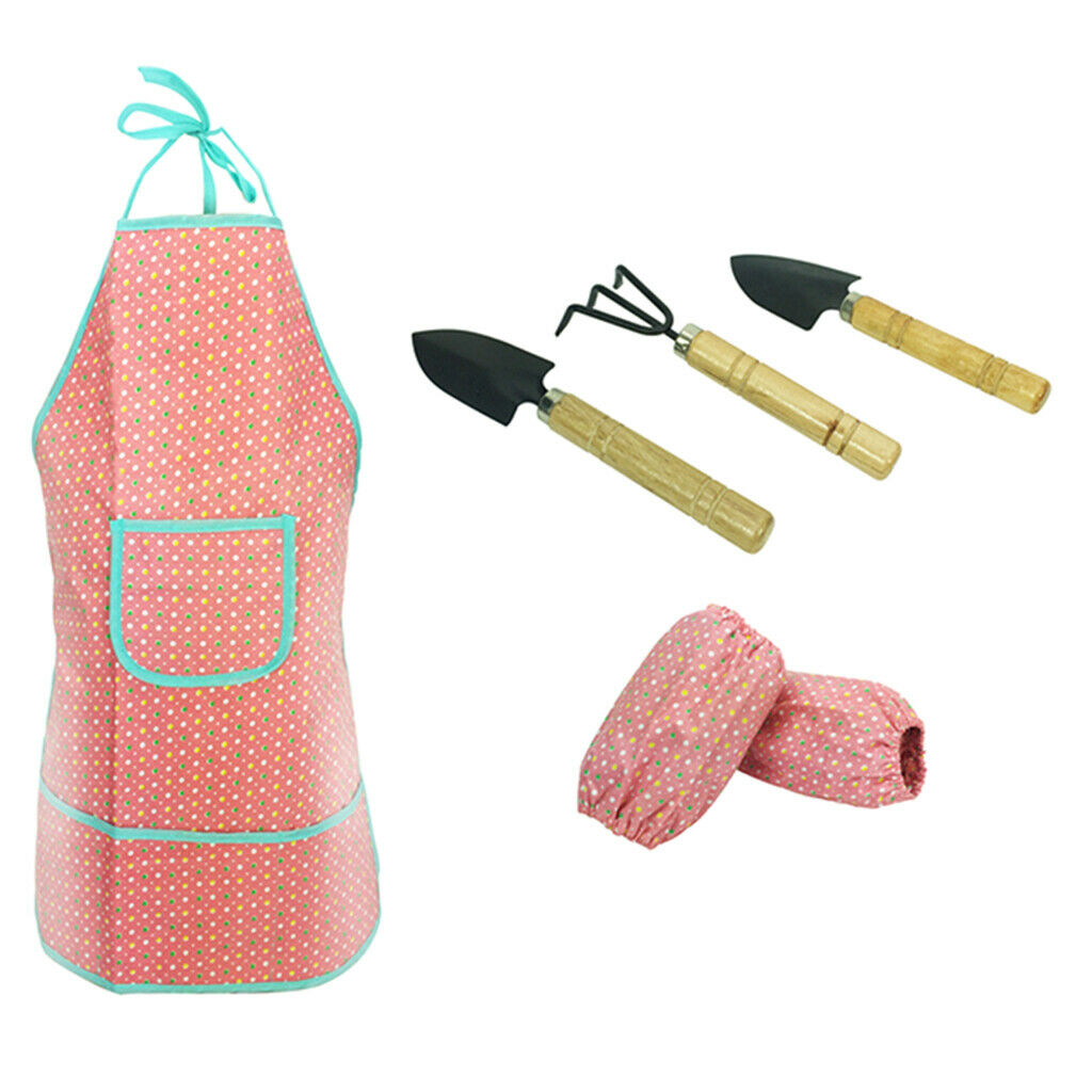 Gardening Tools Toys Rakes Shovels Trowel Apron Kits - Planting Digging Garden