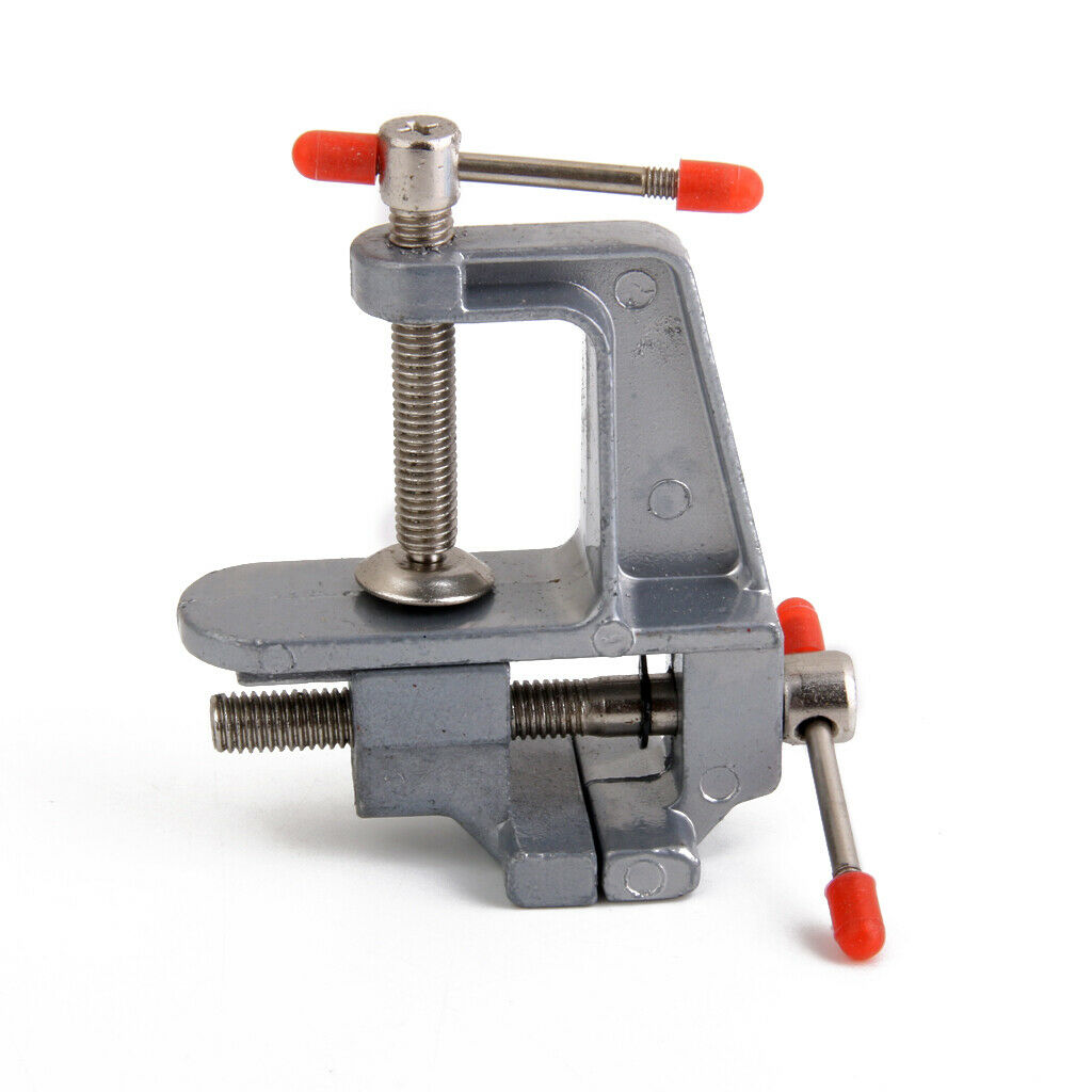 Mini Home Aluminum Hobby Jewelry Clips On Table Bench Vise Tool Vise