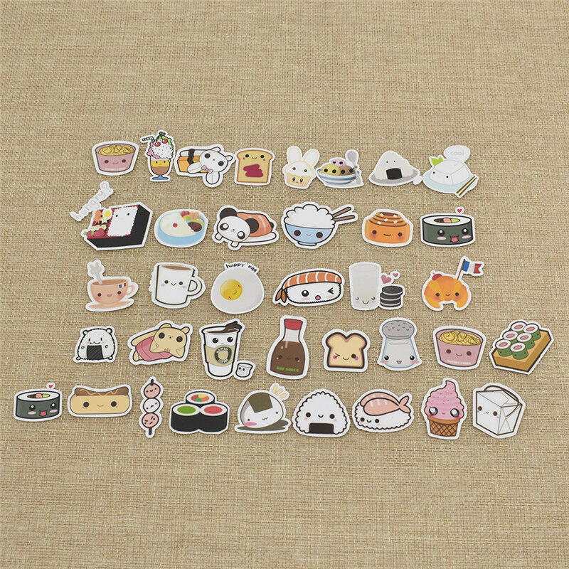Sushi Rice Food Drink Scrapbooking Stickers DIY Handcrafts Fashion Paper Decals