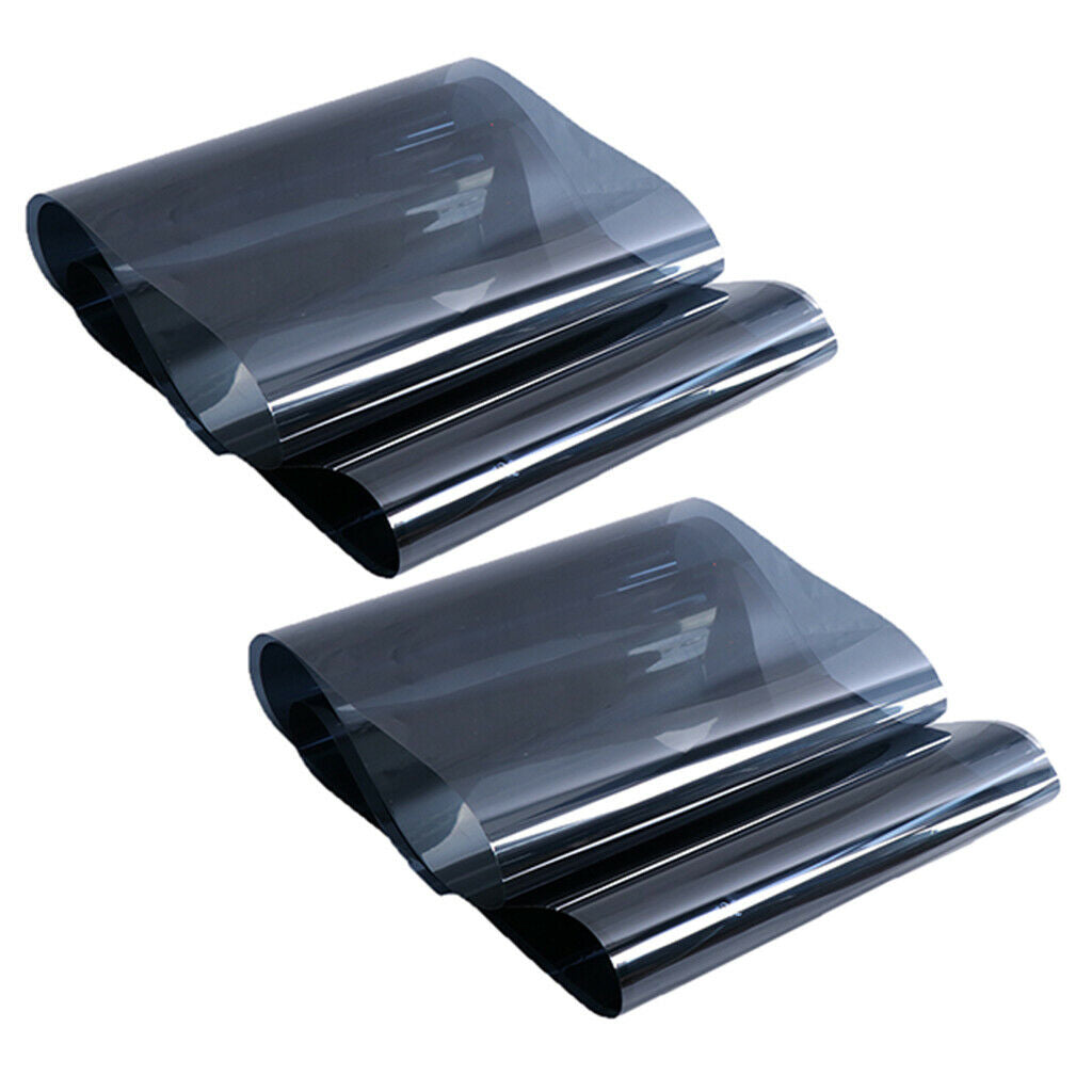 2xHeat And Privacy Control Window Film Stickers Building Film  Ash
