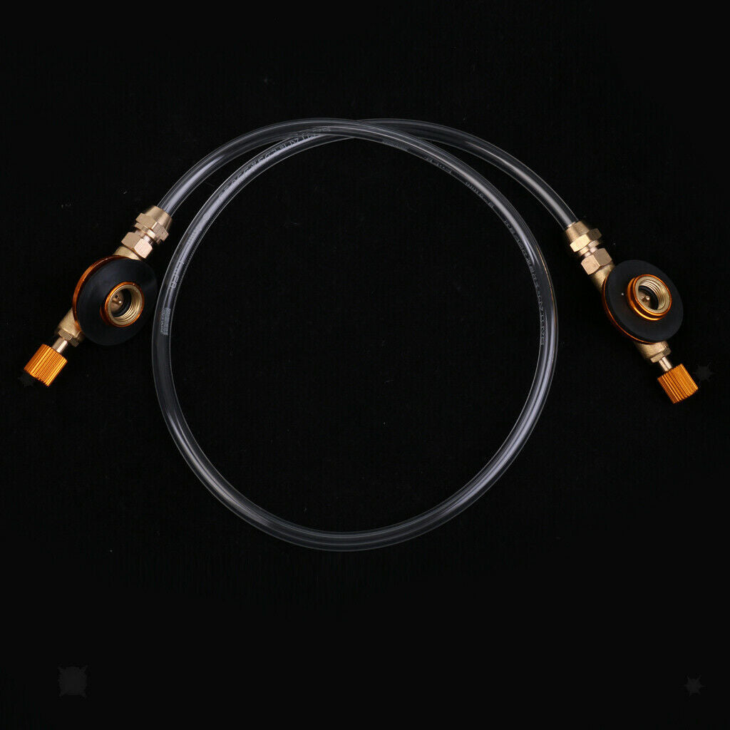 Double Sided Adjustable Flat Tank Gas Pipe Valve Adapter Camping
