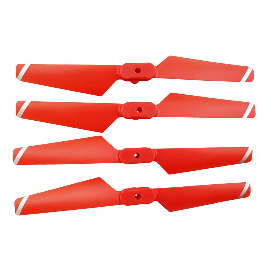 4pcs Replacement Propeller Props CW CCW for XS809 XS809W Drone Accessories - Red