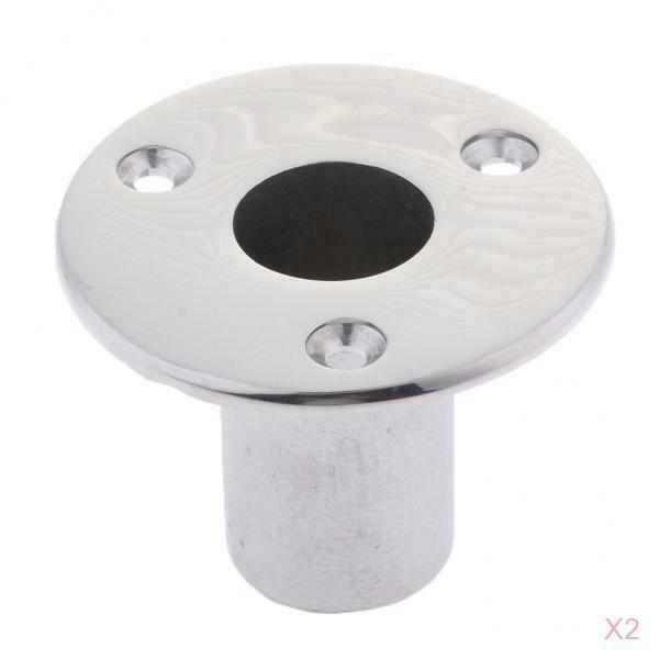 2 Pieces 1 '' 90 Degree Boat Handrail Fastener Boating Hardware Deck Fittings