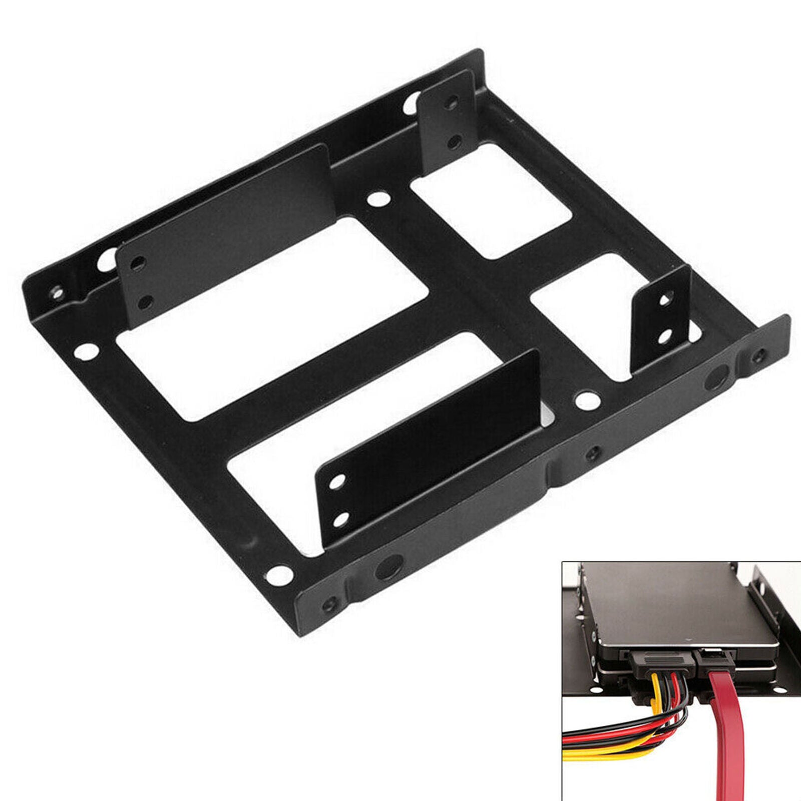 2.5" to 3.5" SSD to HDD Mounting Kit Adapter Bracket Hard Disk Drive Holder Dock