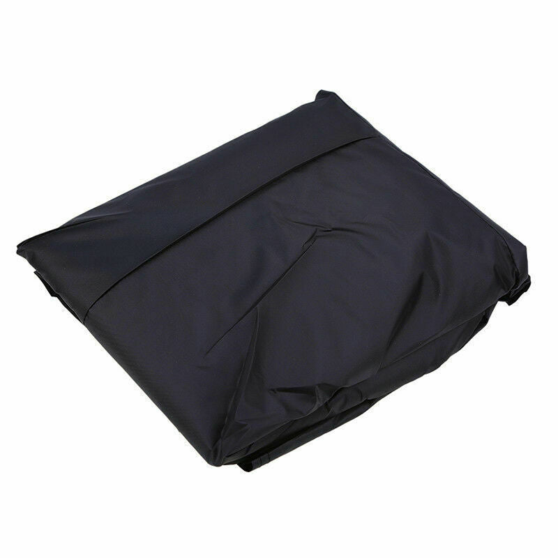 Black/Red Motorcycle Rain Cover Anti UV Waterproof Raincoat With Bag XXL Size