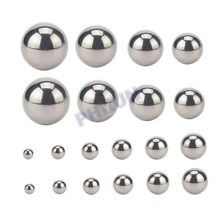 16x Motorcycle Scooter Bearing Balls Precision Bearing Steel Accessories 8 Sizes