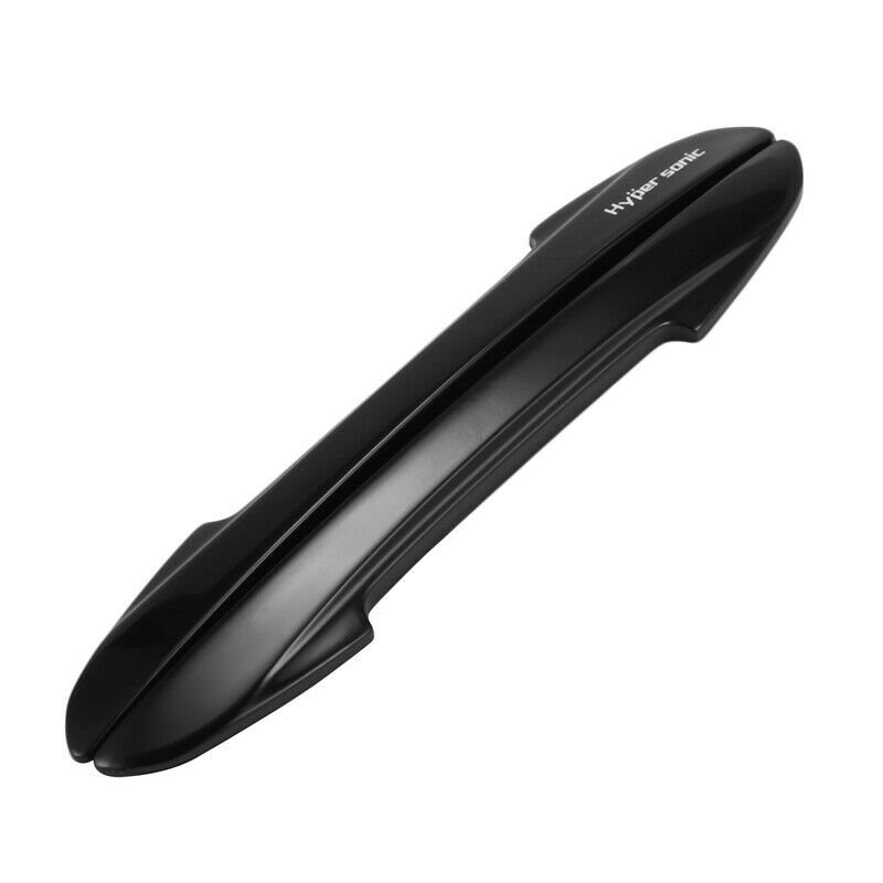 Hypersonic Car Door Edge Protectors Plastic Door Guard Black 4PCS L4T6