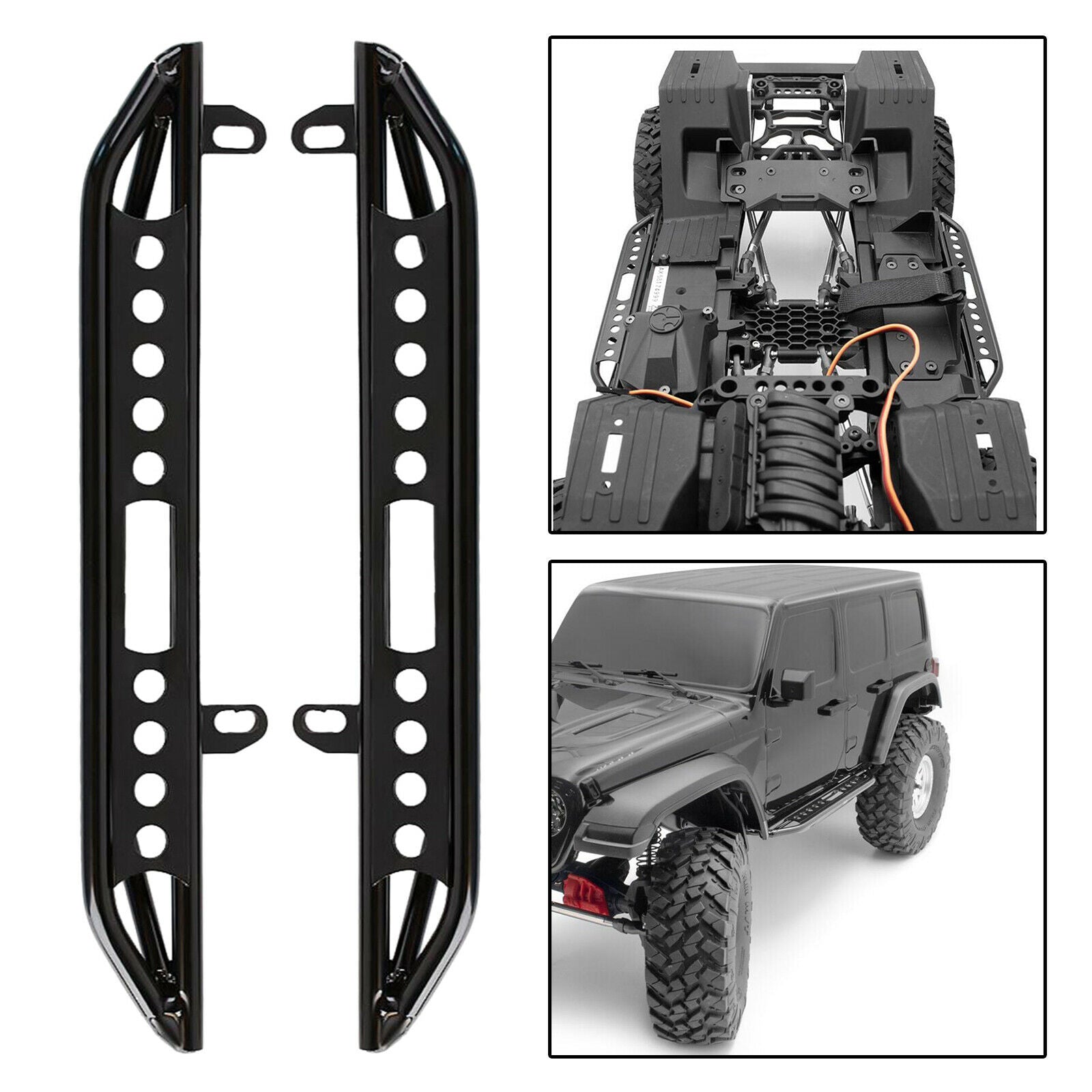 Side Pedal Plate for 1:10 Axial SCX10 III AXI03007 RC Crawler Car Parts
