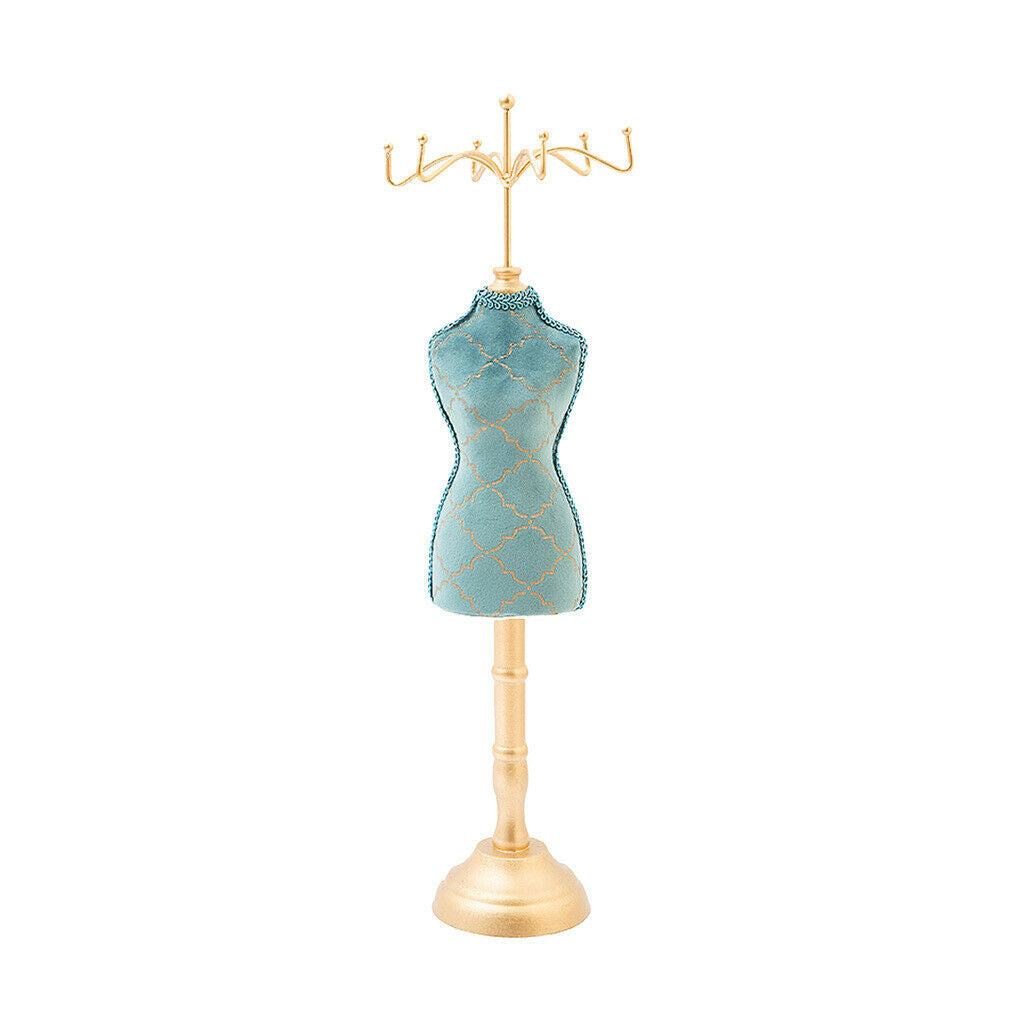 3pcs European Elegant Necklace Earrings Display Rack Jewelry Organizer Holders