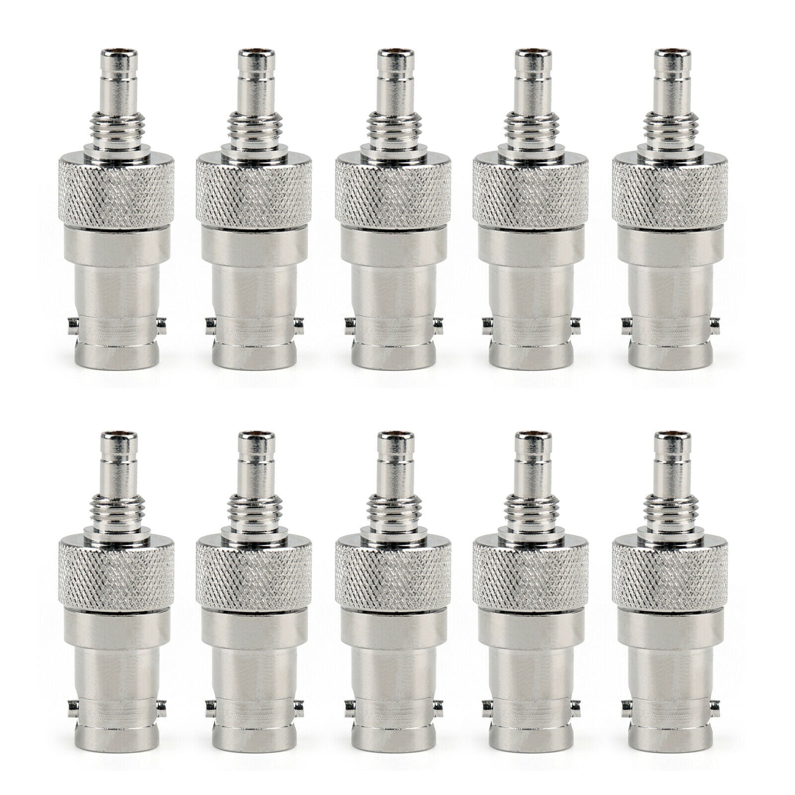10x BNC Female 2 Way Antenna Test Adaptor For  GP3688 EP450 CP040/140 CA