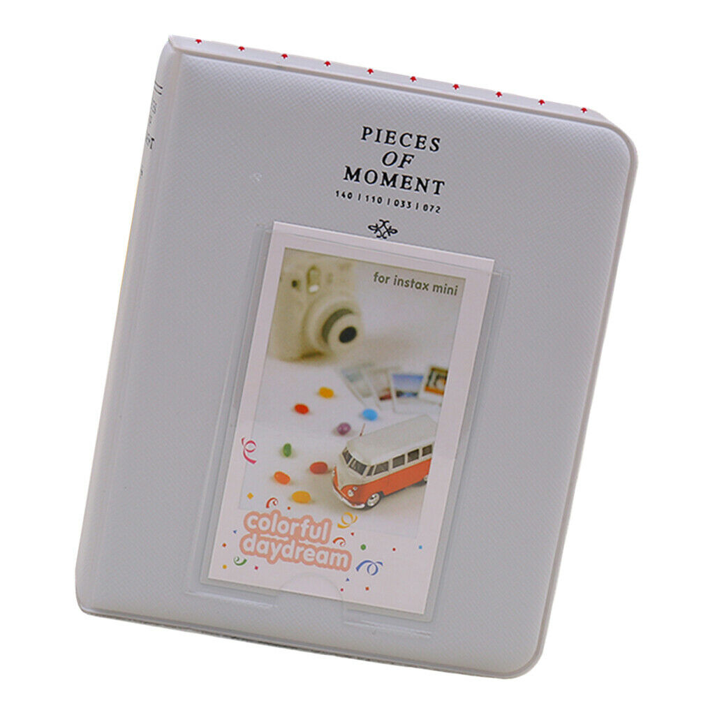 120x140x40mm 64pocket Photo Album for     mini 8,9 7s50 90 FilmWhite