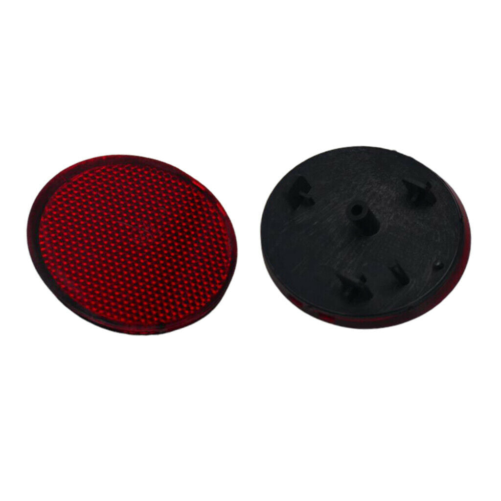 Round Reflectors Light Bumper Reflective Strips For  QASHQAI 2007-2015