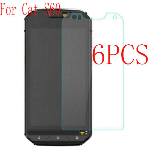 6Pcs Premium Tempered Glass Screen Protector Cover Film For Cat S60 Protector