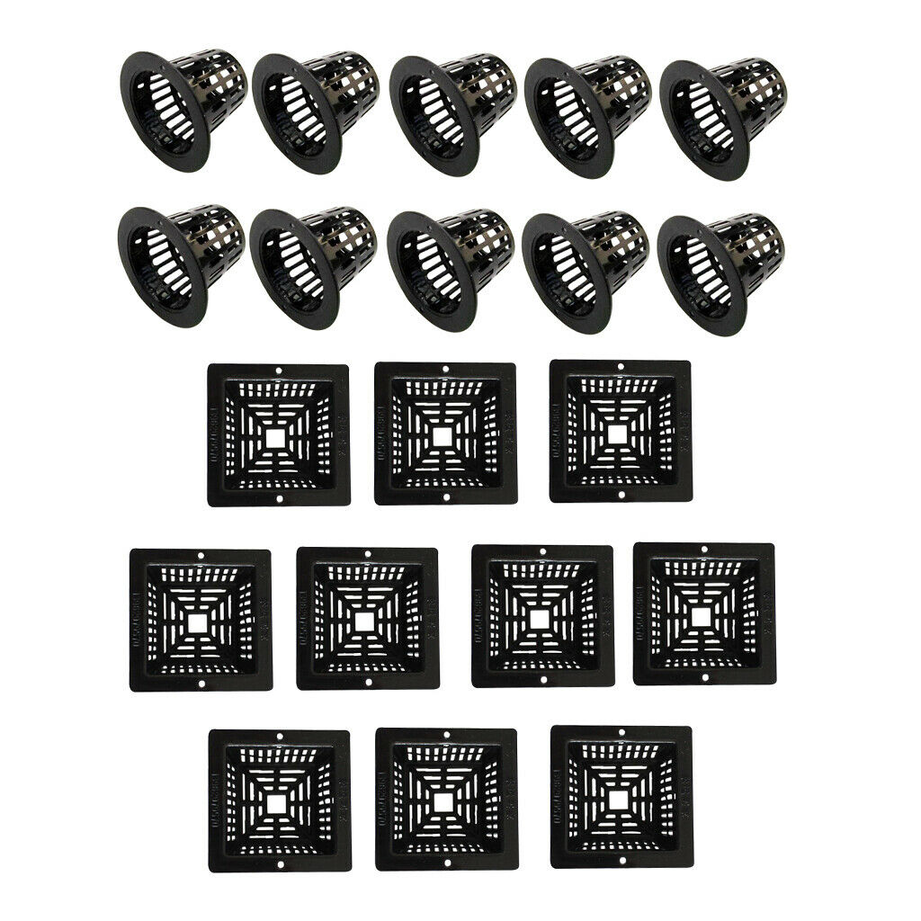20pcs Small Pond Planting Basket Kit, Solid Root Soilless Cultivation Planting