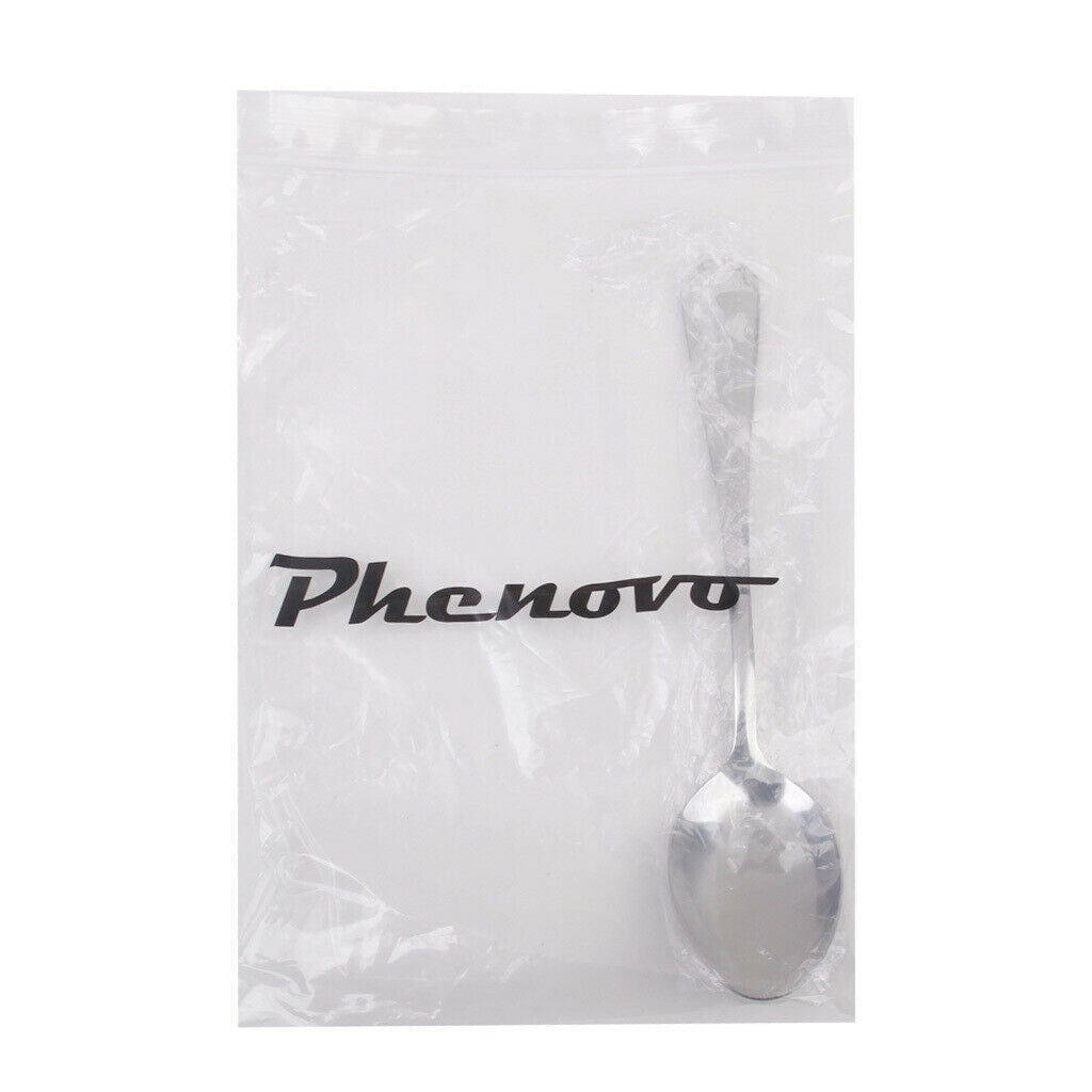 Magideal Long Handle Stainless Steel Soup Dining Spoon for Kitchen Tableware
