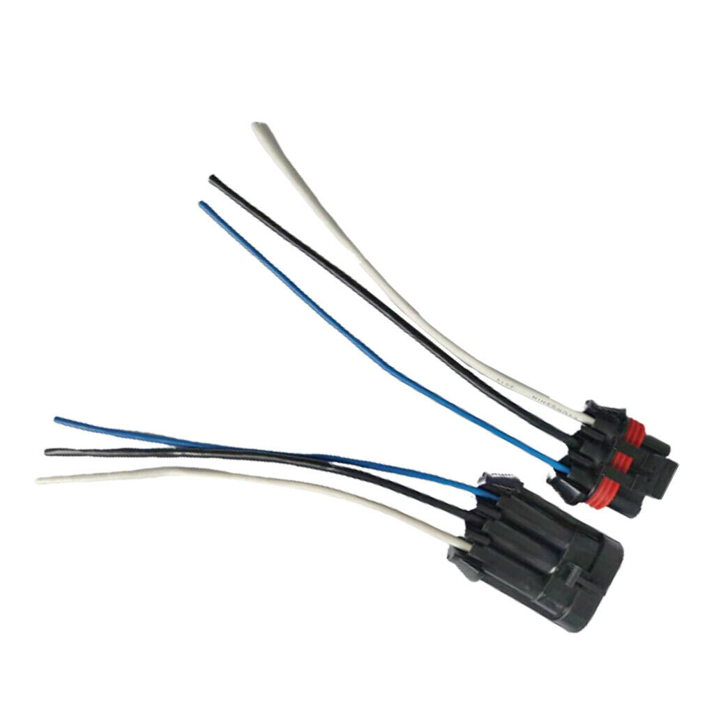 Cooling Fan Connector Male And Female Fit for Corvette C6 05-13 Replace Acc