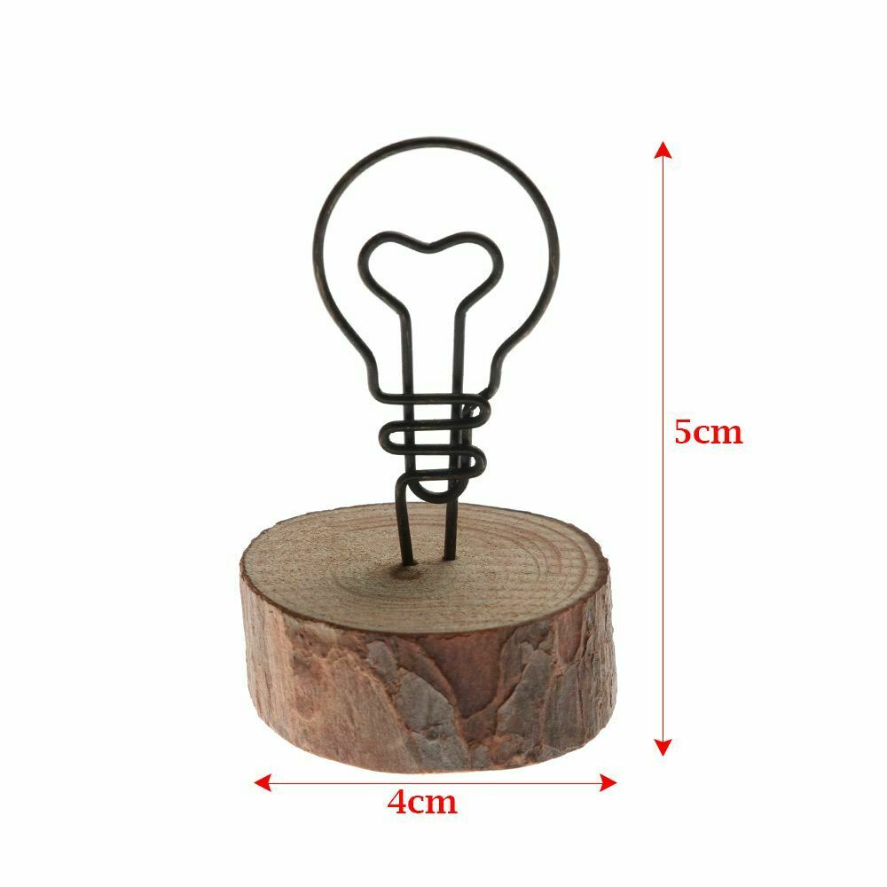 Numbers Holder Paper Clamp Photos Clips Clamps Stand Picture Frame Place Card