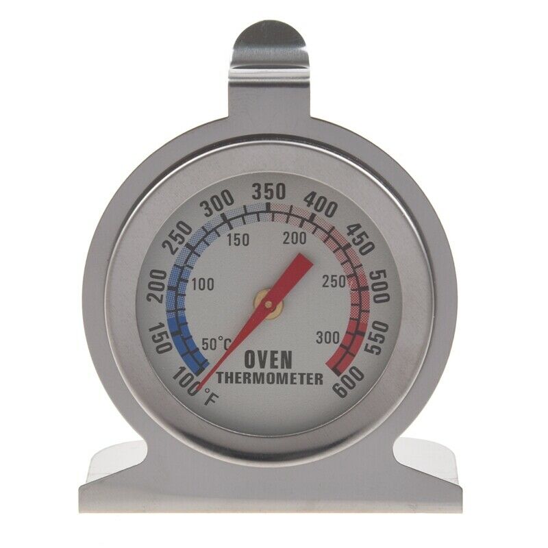 Stainless Steel Oven Thermometer - Hang Or Stand In Oven W5I8I8