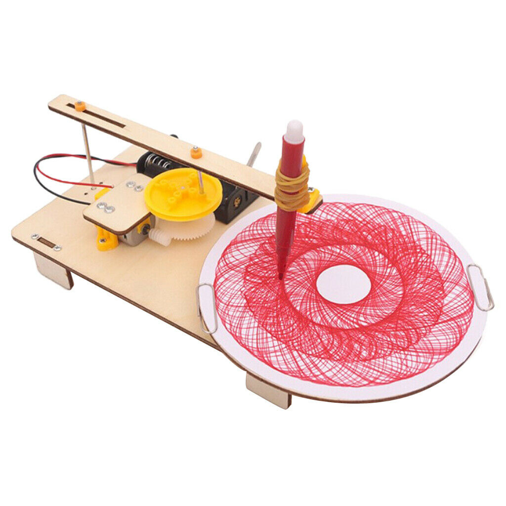 DIY Assemble Electric Plotter Drawing Robot