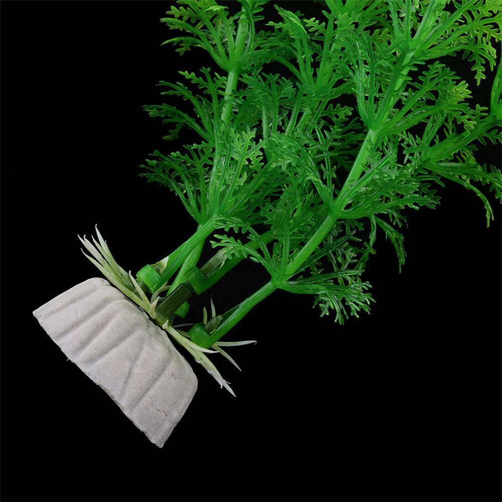 2x Fish Tank Plastic Decor Aquarium Green Plants Water Grass Ornament Plant Art