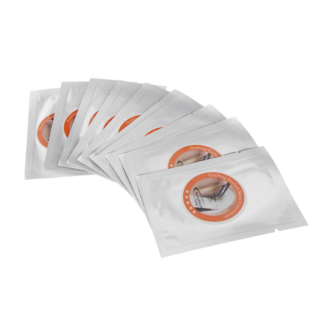 3 Pairs Silicone Eyelash Pads 5pcs Y Shape Eyelash Brush & 10 Pairs Eye Pads