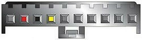 PC3-414 10 PIN TO ISO HEADUNIT RADIO STEREO LOOM LEAD HARNESS FITS PIONEER