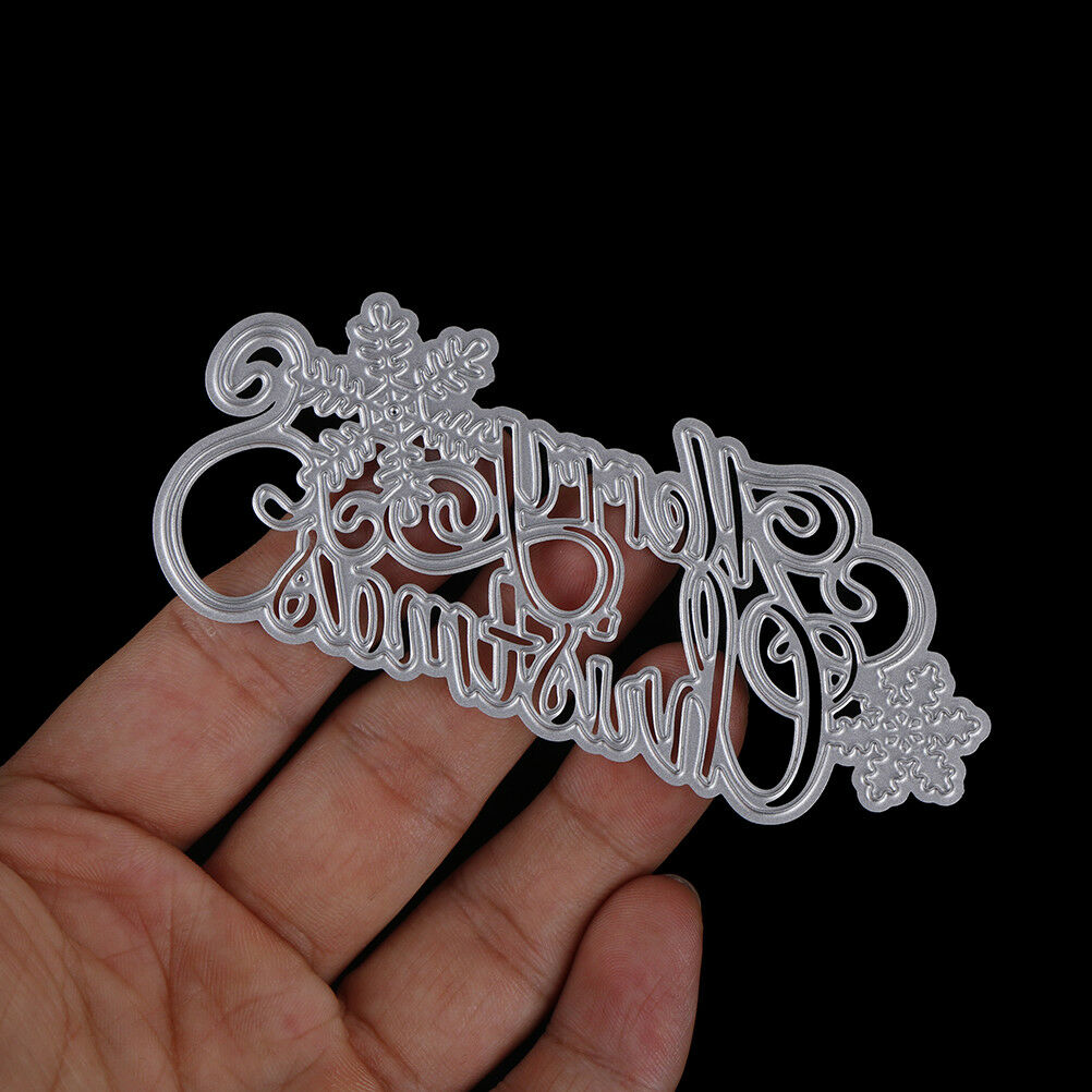 Snowflake christmas Metal Cutting Die For DIY Scrapbooking Album Paper Car.l8