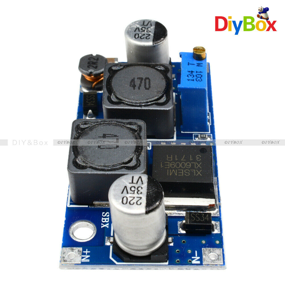 5PCS DC Boost Buck adjustable step up down Converter XL6009 Module Solar Voltage